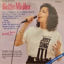 1056 BETTE MIDLER   POCKET SONGS KARAOKE CDG DISC