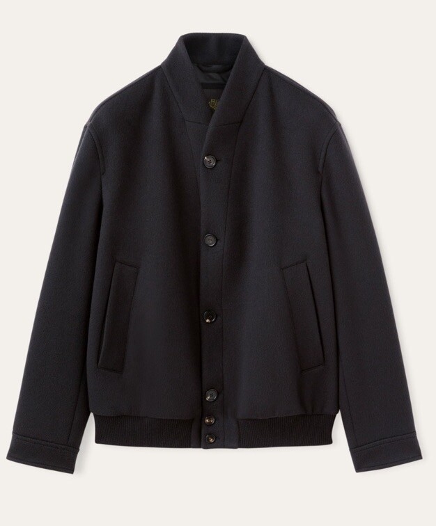 Loro Piana FAN9970 Gaikan Bomber Cashmere Jacket - BNWT