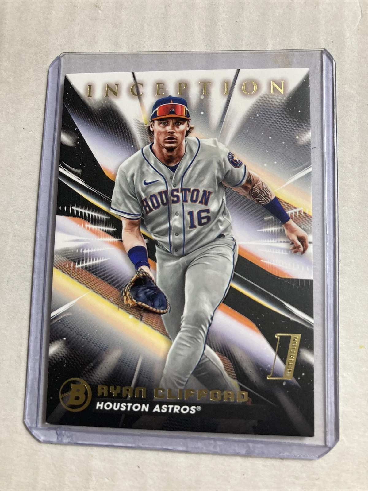 2023 Bowman Inception #28- RYAN CLIFFORD Rookie RC Card.