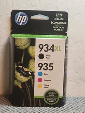 New Genuine HP 934XL 935 Black Color 4PK Ink Cartridges OfficeJet Pro 6815