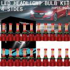 20PCS 9006/HB4 LED Headlight Bulb Conversion Kit High Low Beam 6000K White Lots