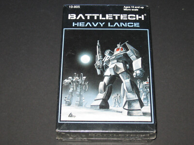 BATTLETECH HEAVY LANCE - 4 UNSEEN MECHS - OVP - SEALED