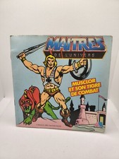 LES MAITRES DE L'UNIVERS  - DISQUE 45 T : MUSCLOR ET SON TIGRE DE COMBAT /  AB