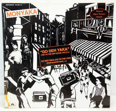 12'' Maxi-Vinyl - MONYAKA - Go Deh Yaka 