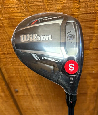 Wilson Golf RH DYNAPWR Carbon Fairway #3 Wood Ventus TR Blue Stiff Flex 15* Club