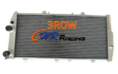 3ROW Aluminum Radiator For 1989-1991 Audi 200 C3 QUATTRO 3B 20V TURBO ENGINE MT