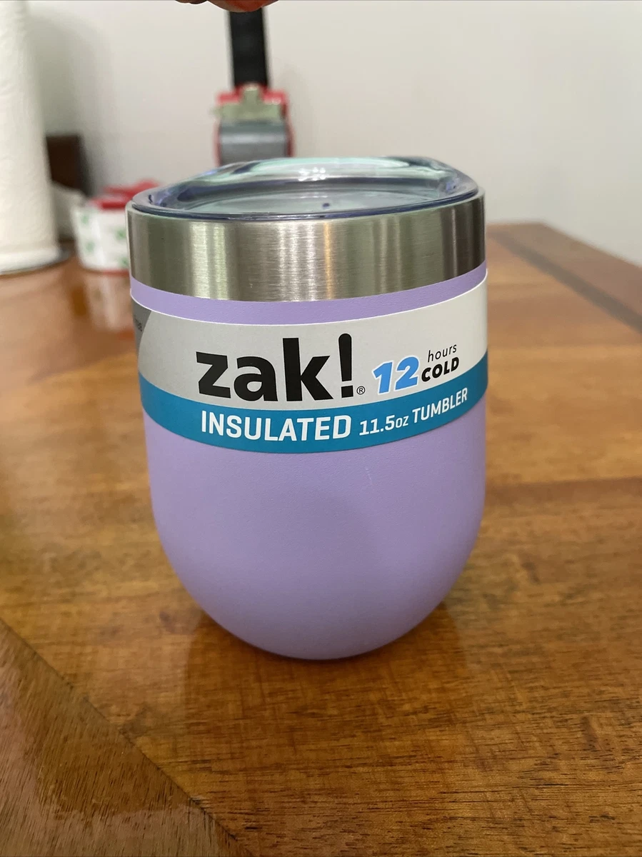 CostEffective Zak Designs 12Oz. Stainless Steel DoubleWall Tumbler