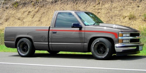 Chevy Silverado Hockey Stripe 3M Vinyl Sticker Graphic Decals 1988 Chevrolet - Picture 2 of 5