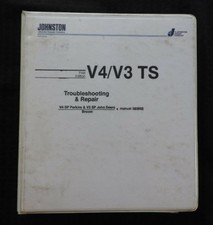 JOHNSTON V4 SP PERKINS V3 SP JOHN DEERE STREET SWEEPER BROOM REPAIR MANUAL