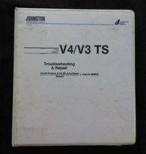JOHNSTON V4 SP PERKINS V3 SP JOHN DEERE STREET SWEEPER BROOM REPAIR MANUAL