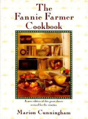 Fannie Farmer Cookbook by Marion Cunningham (1990, Hardcover)