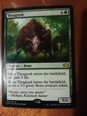Thragtusk Magic The Gathering Rare Double Masters 183 Beast
