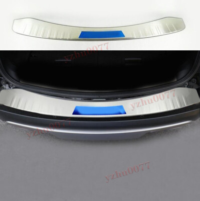 For Ford Explorer 2016-2017 Silver Steel Rear Bumper Protector Cover Sill Guard