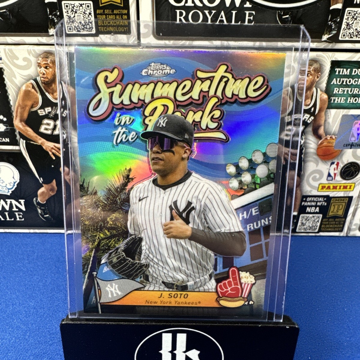 2024 Topps Chrome - Summertime in the Park #SITP-9 Juan Soto | eBay