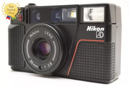 [AS-IS] ]Nikon L35 AD2 Point & Shoot Compact Film Camera Pikaichi JAPAN