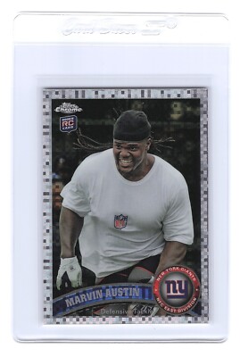 2011 Topps Chrome - #171 Marvin Austin (RC) - X-Factor