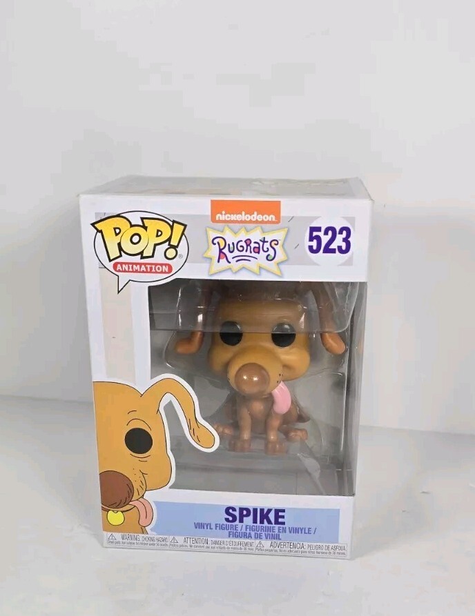 Funko Pop! Figura Vinilo Animación Rugrats Spike #523 | Caja Dañada Abovedada