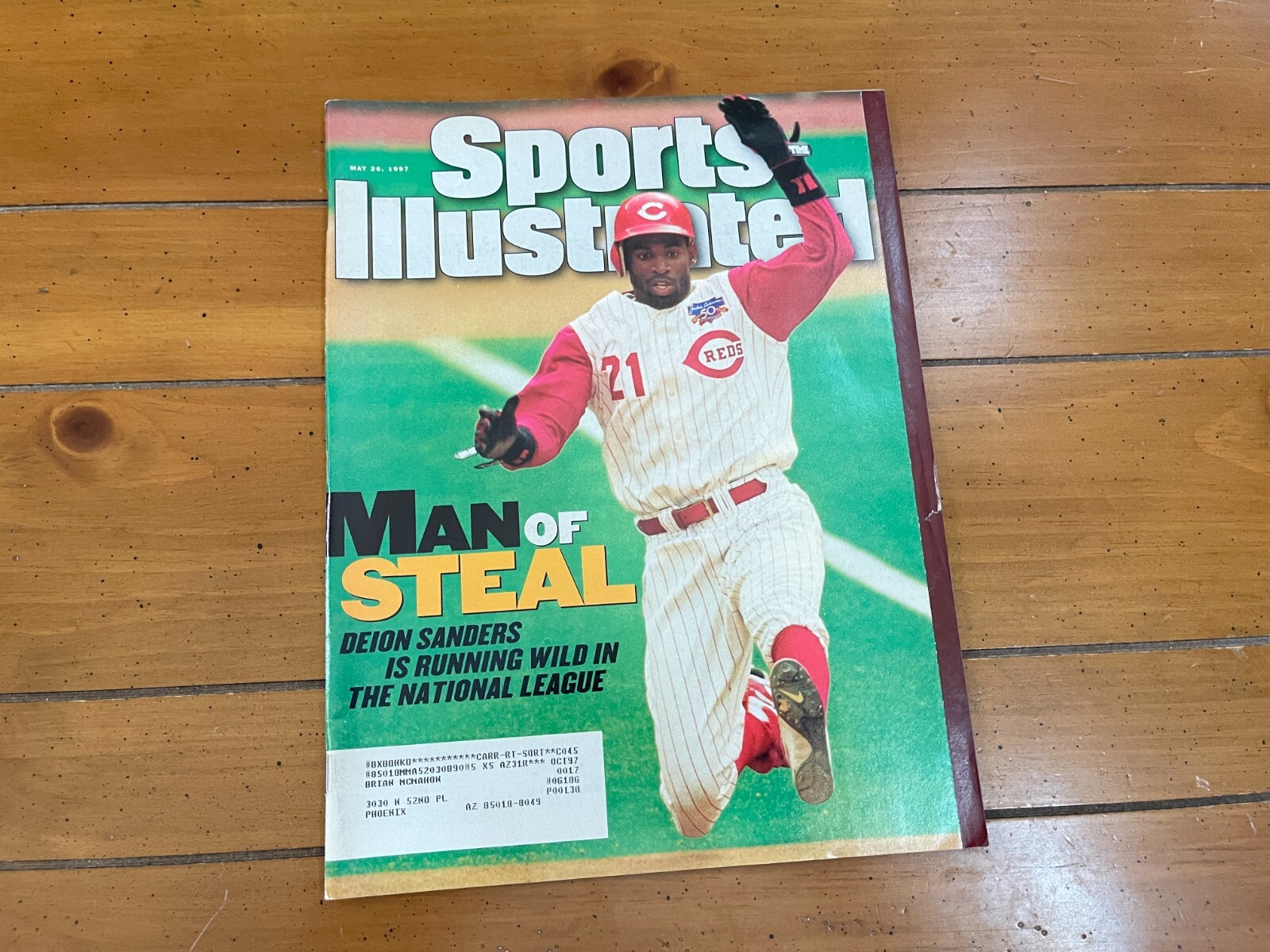 Cincinnati Reds A look back at the career of Deion Sanders