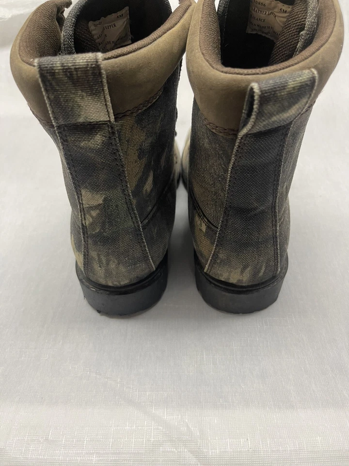 Browning Boys Leather/Canvas Camouflage Hunting Boots Insulated Size 5M - Image 3 of 4
