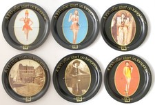 1980 EASTMAN KODAK SET OF 6 - 100 YEAR START ON TOMORROW ADVERTISING COASTERS