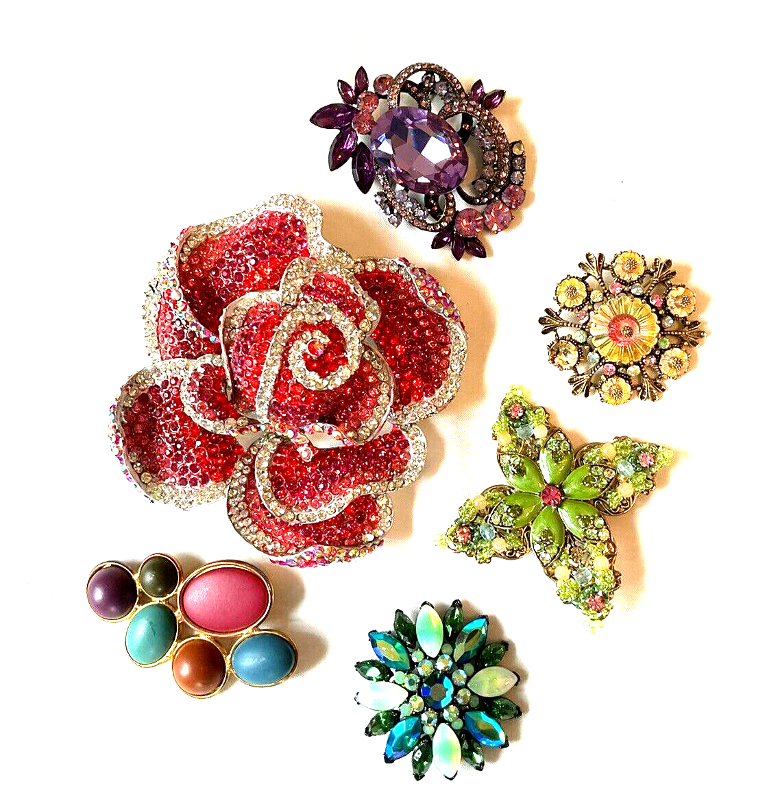 Vintage Pins Brooches Lot Of 6 eBay