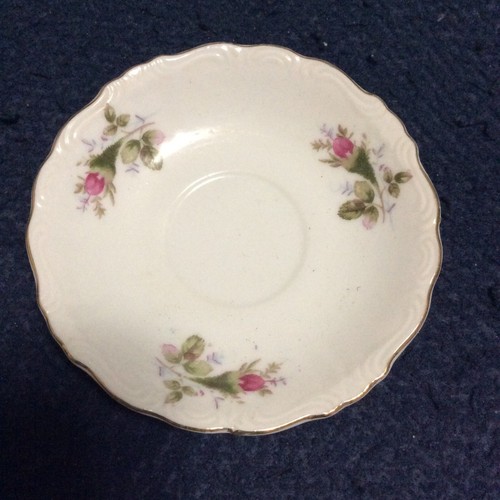 Rose Decoration ●  Demitasse / Small Tea   cup and saucer  ●  Porcelain - Picture 2 of 8