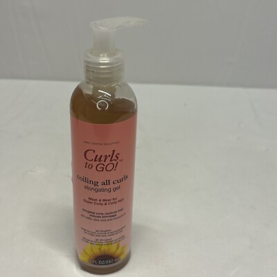 Jane Carter Solution Curls to Go! Coiling All Curls Elongating Gel 8 fl oz