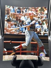 FRANK “HONDO” HOWARD Autographed Color 8x10” Washington Senators Photo -*193