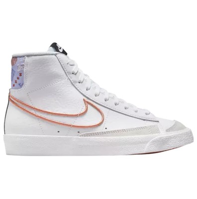 NIKE BLAZER MID 77 SE2 (GS) WHITE-MAGIC EMBER SZ 5Y - WOMEN SZ 6.5  [DJ0265-100] | eBay