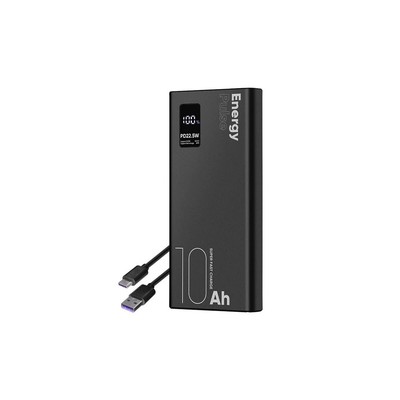 OBAL:ME Powerbank 10000mAh EnergyPulse USB-A/USB-C PD 22,5W with Digital Display