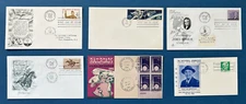 29 First Day of Issue Stamped Envelopes 1960's with Boy Scouts, Events, etc.