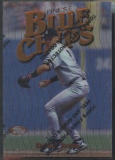 1997 Topps Finest Blue Chips #15 Derek Jeter  HOF w/peel off