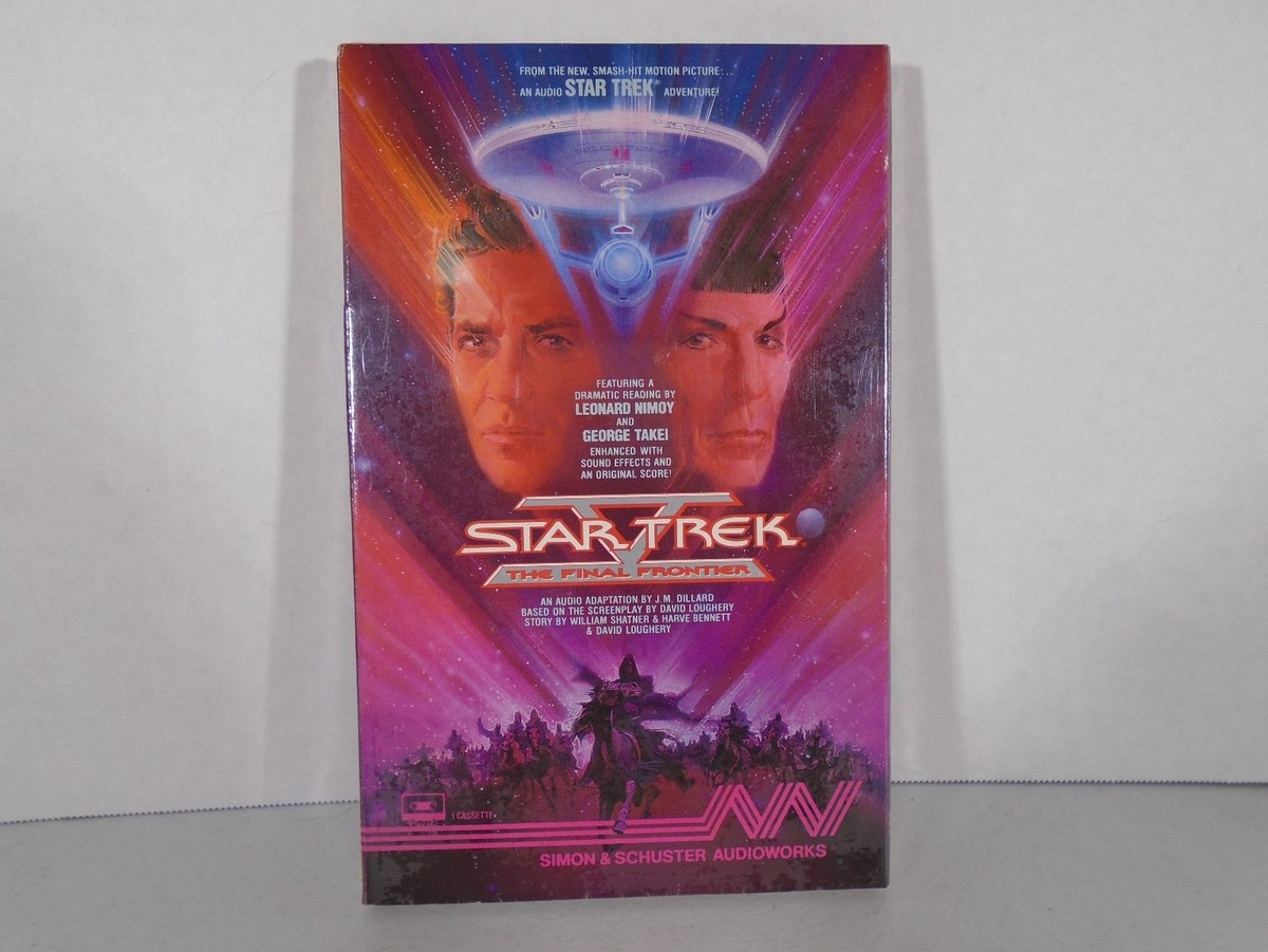 STAR TREK 5--THE FINAL FRONTIER--ON CASSETTE (NEW)