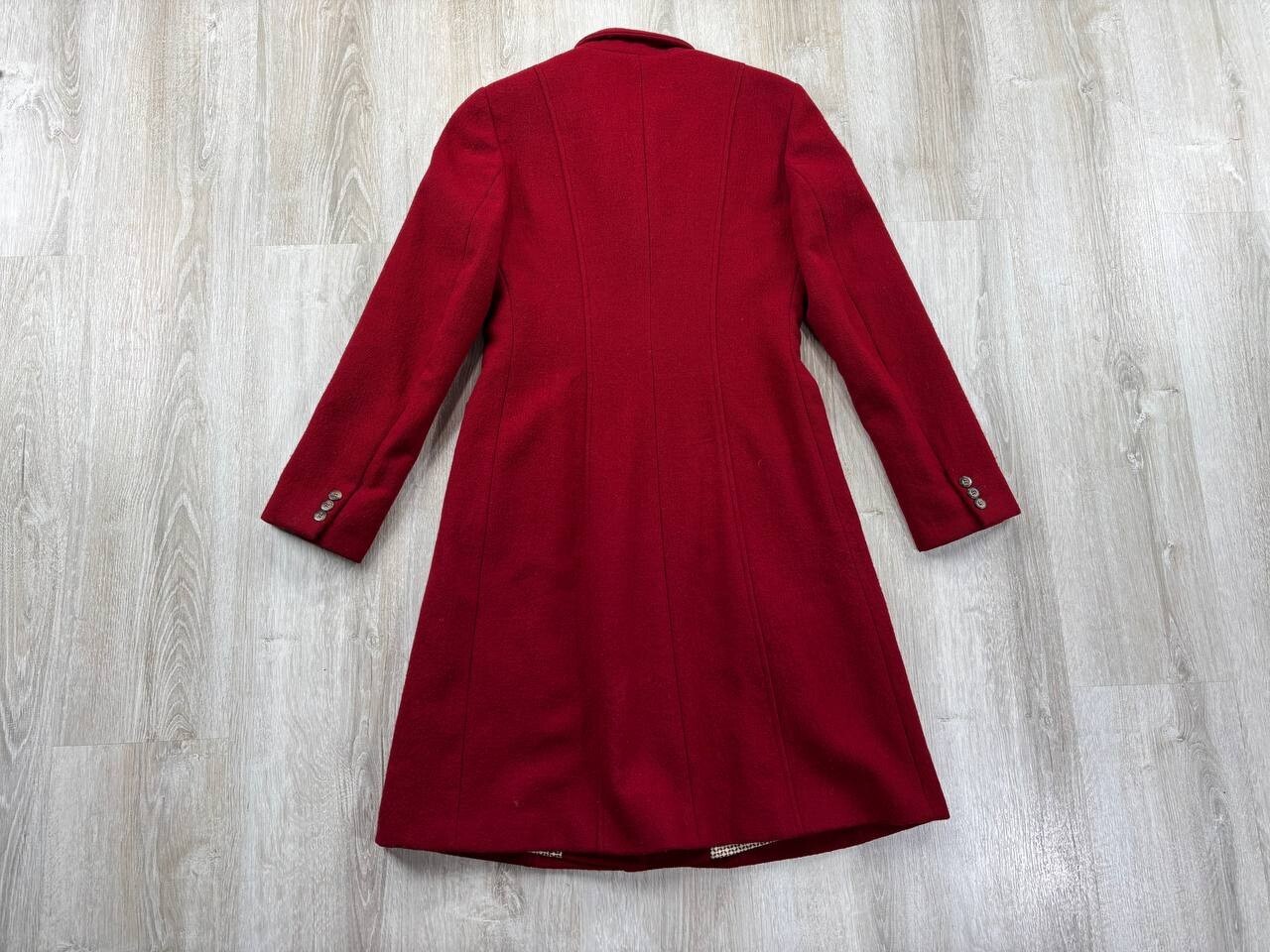 Womens wool coat Weekend Max Mara Size 38 Color Red
