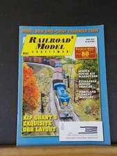 Railroad Model Craftsman Magazine 2013 April B&M Shed CRI&P Pass train Portland