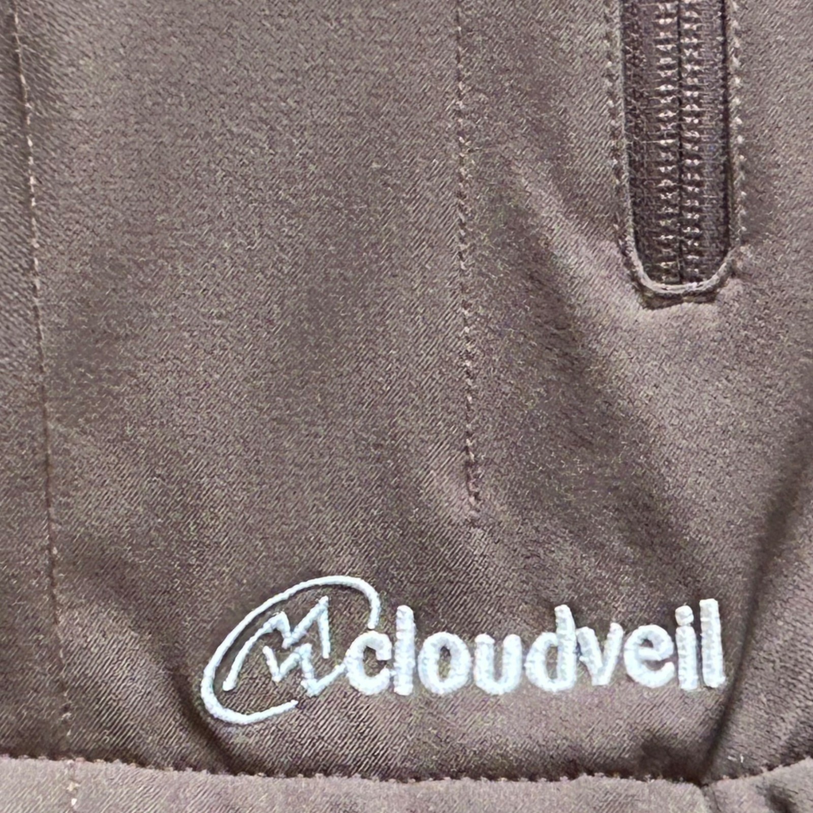 Cloudveil Jacket Womens Medium Brown Softshell Sk… - image 10