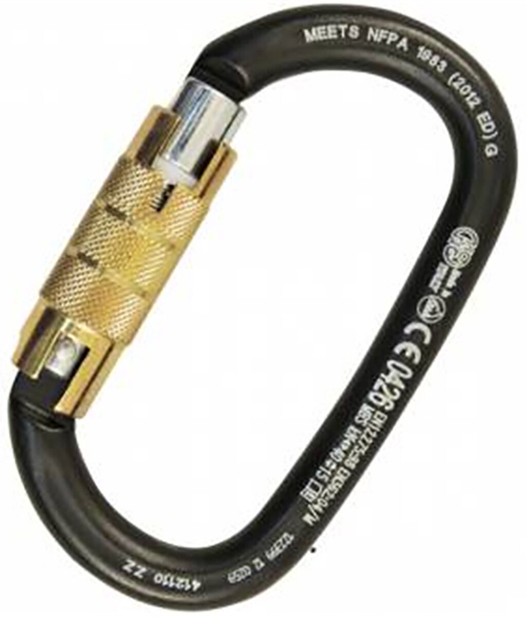 KONG Ovalone Twist Lock Karabiner Carabiner Height Safety & Rope Access Climbing