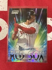 2020 Topps Stadium Club Chrome Rafael Devers Beam Team Refractor #BT-22 Red Sox