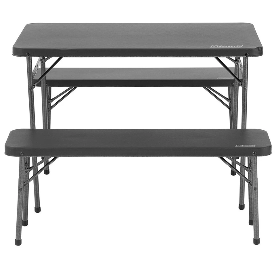 Mesa Plegable Coleman Para Camping Para 4 Personas Negra - Imagen 2 de 4