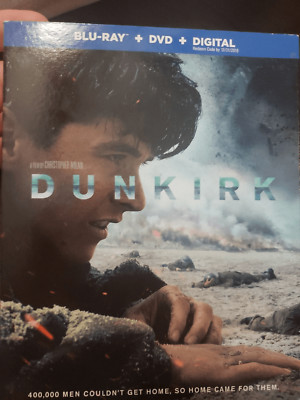 Dunkirk (2017, Blu-Ray and DVD w. Slipcover)