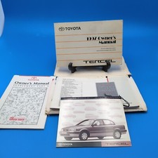 1997 Toyota Tercel Ce Limited 1.5l Operator User Guide Owner Owners Manual 1997 Toyota Tercel Ce Limited 1.5l Operator User Guide Owner Owners Manual