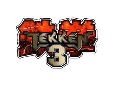 Tekken 3 Arcade Logo Retro Gaming Sticker Waterproof Vinyl Decal Die-Cut