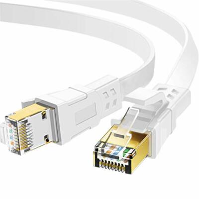 Cat 8 Ethernet Cable 15 Ft 26awg Heavy Duty High Speed Rj45 Patch Cord Cat8 Lan 