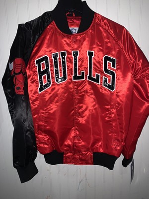 bulls starter jacket ebay
