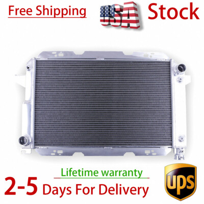 Tri-Core Aluminum Radiator For 1985-1996 Ford F150, F250, Bronco – Manual Trans, 3-Row