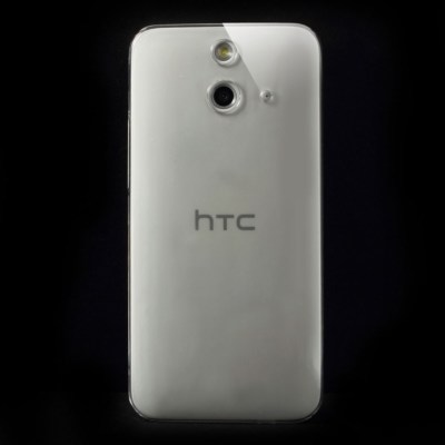 HTC One E8 Crystal Hard Case Clear Back Shell Hülle Klar Cover Transparent