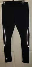 Women's Black Athletic Workout Exercise Pants. See Description for details.