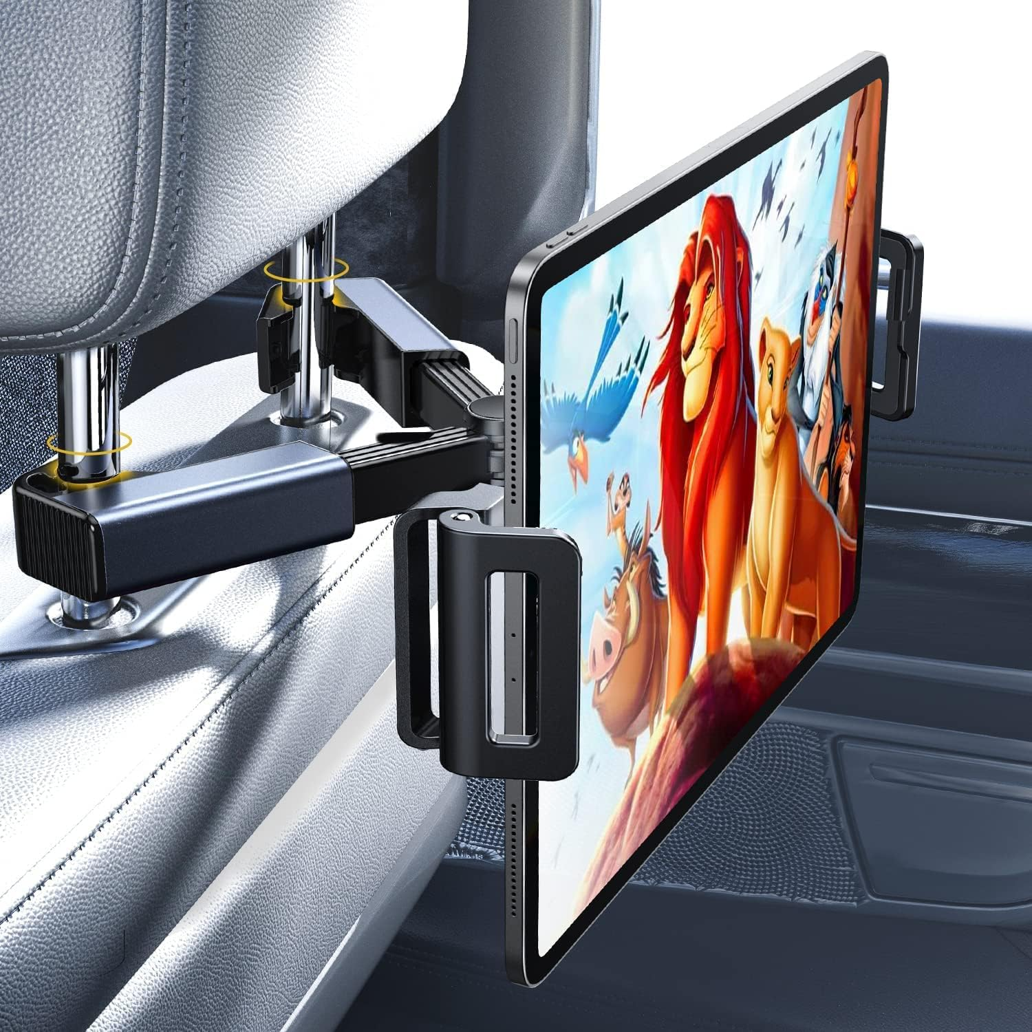 iPad Car Headrest Mount for Backseat Tablet Holder Must-Have  -image