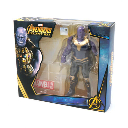 ZD Toys Marvel Avengers Endgame Thanos 18cm Action Figure Model Scenes Doll Gift - Picture 12 of 12