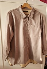 Threadbare Faux Leather Look Shirt Jacket Size 16